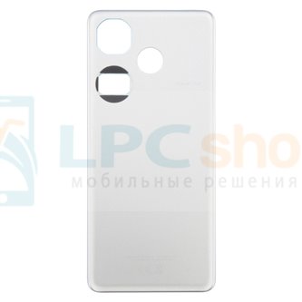 Крышка(задняя) для Xiaomi Poco F6 Серебро - ORIG c CE