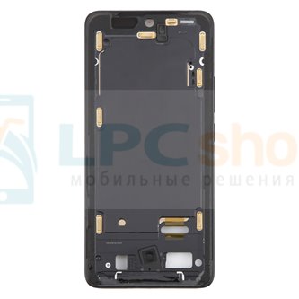 Рамка дисплея для Xiaomi 14T Pro с кнопками Черная