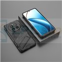 Чехол - накладка для Realme 12 Pro / BIBERCAS / с подставкой Черный / Пластиковый / Защитный 