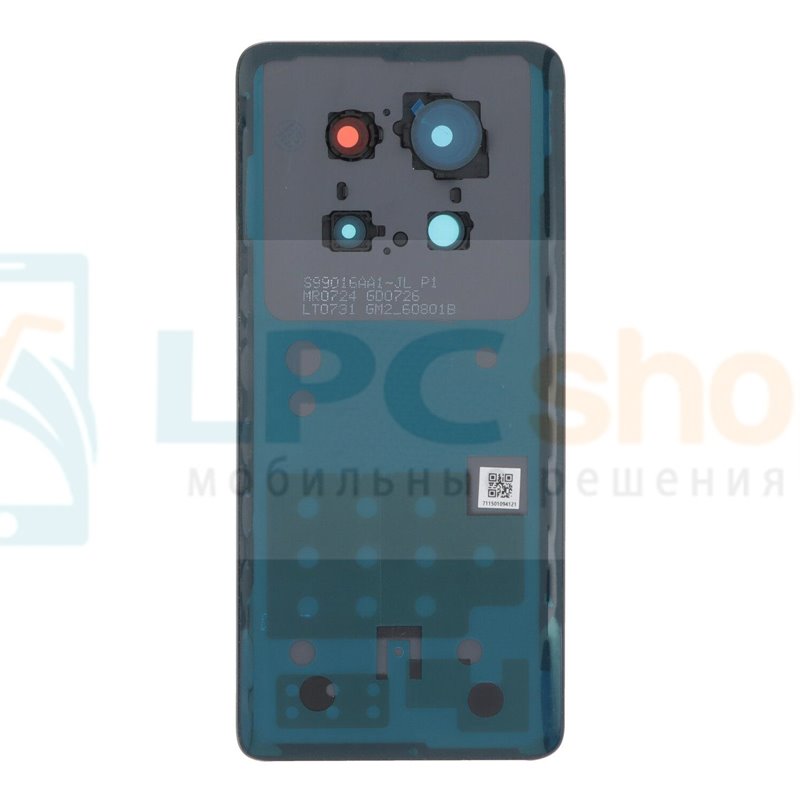 Крышка(задняя) для Xiaomi Redmi Note 14 Pro 5G со стеклом камеры Черная