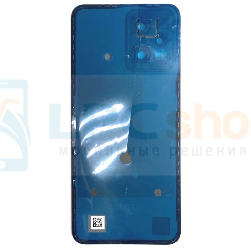 Крышка(задняя) для Realme C35 со стеклом камеры Зеленая
