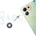Стекло задней камеры Xiaomi Redmi Note 13 4G Черное (маленькое)