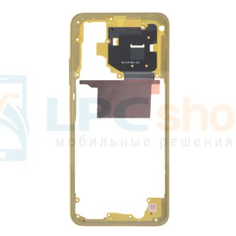 Средняя часть Xiaomi Poco M4 Pro 4G Золото (с NFC)