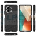Чехол - накладка для Xiaomi Redmi Note 13 5G RMX3636 / BIBERCAS / с подставкой Черный / Пластиковый / Защитный 