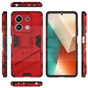 Чехол - накладка для Xiaomi Redmi Note 13 5G RMX3636 / BIBERCAS / с подставкой Красный / Пластиковый / Защитный 