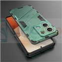 Чехол - накладка для Xiaomi Redmi Note 13 5G RMX3636 / BIBERCAS / с подставкой Зеленый / Пластиковый / Защитный 