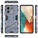 Чехол - накладка для Xiaomi Redmi Note 13 5G RMX3636 / BIBERCAS / с подставкой Серый / Пластиковый / Защитный 