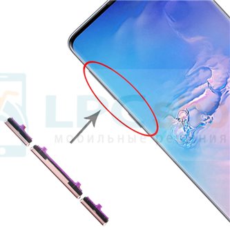 Толкатель кнопки включения и громкости Samsung S10 G973F / S10 Plus G975F Золотая