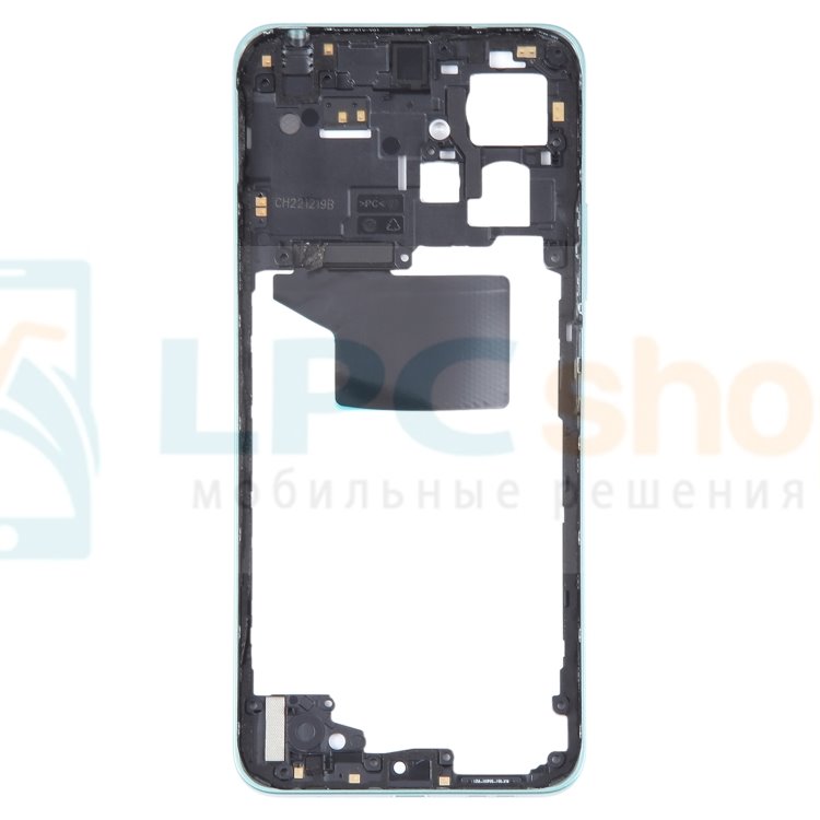 Средняя часть Xiaomi Redmi Note 12 4G Синяя + кнопки громкости (с NFC)