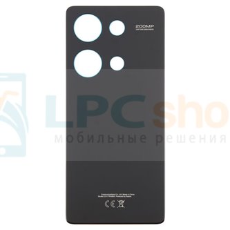 Крышка(задняя) для Xiaomi Redmi Note 13 Pro 4G Черная