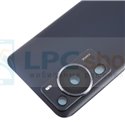 Крышка(задняя) для Huawei P60 Pro со стеклом камеры Черная - копия