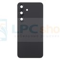 Крышка(задняя) для Samsung S25 S931 со стеклом камеры Черная