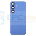 Крышка(задняя) для Samsung S25 S931 со стеклом камеры Синяя