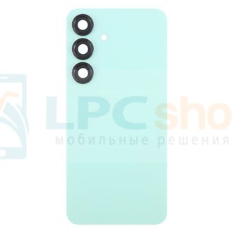 Крышка(задняя) для Samsung S25 S931 со стеклом камеры Зеленая