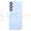 Крышка(задняя) для Samsung S25 S931 со стеклом камеры Голубая