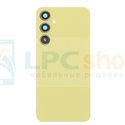 Крышка(задняя) для Samsung Galaxy A55 A556B Желтая со стеклом камеры