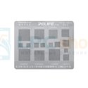 RELIFE BGA RL-044 Трафарет Universal 0.4x50x50 / 0.35x50x50 / 0.3x50x50 / 0.5x38x38