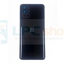 Крышка(задняя) для OnePlus 9R Черная Глянцвая - копия