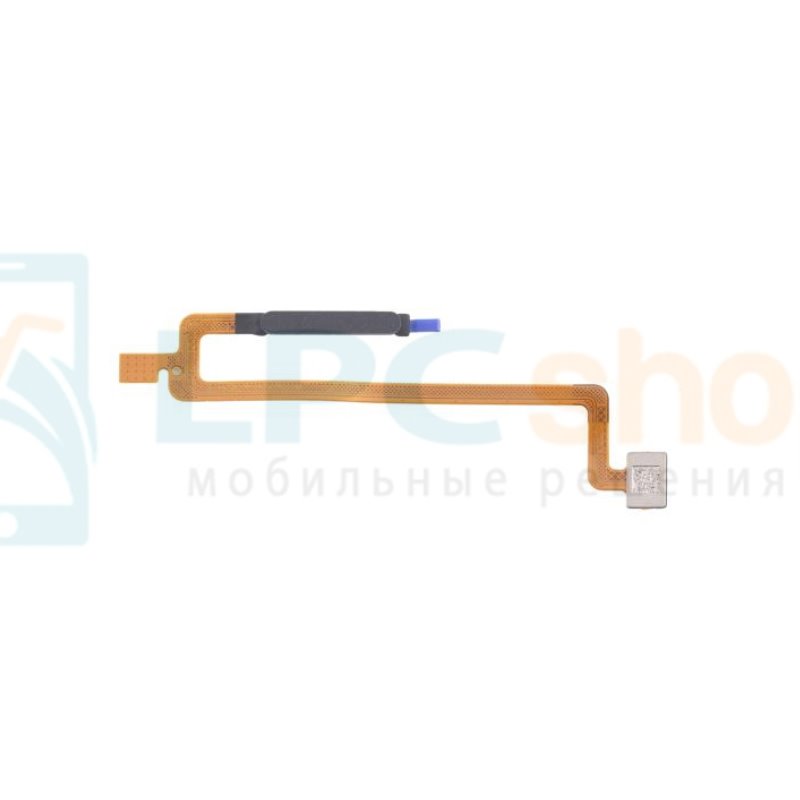 Шлейф Xiaomi Redmi 13 4G / 5G сканер отпечатка пальца Черный