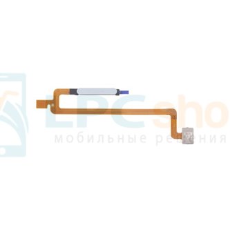 Шлейф Xiaomi Redmi 13 4G / 5G сканер отпечатка пальца Синий