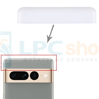 Верхняя крышка для Google Pixel 7 Pro Черная