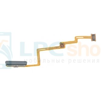 Шлейф Xiaomi Poco F3 сканер отпечатка пальца Черный