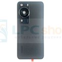 Крышка(задняя) для Huawei P60 со стеклом камеры Черная - ОРИГ