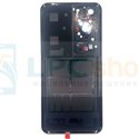 Крышка(задняя) для Huawei P60 со стеклом камеры Черная - ОРИГ