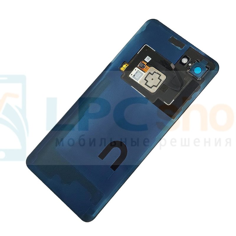 Крышка(задняя) для Google Pixel 3 XL Черная (c NFC и отпечатком пальца)
