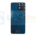 Крышка(задняя) для Xiaomi Mi 11 Lite/11 Lite 4G Розовая матовая со стеклом камеры - ORIG с CE