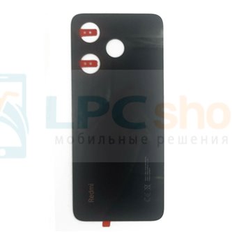 Крышка(задняя) для Xiaomi Redmi 13 4G Черная ORIG с CE