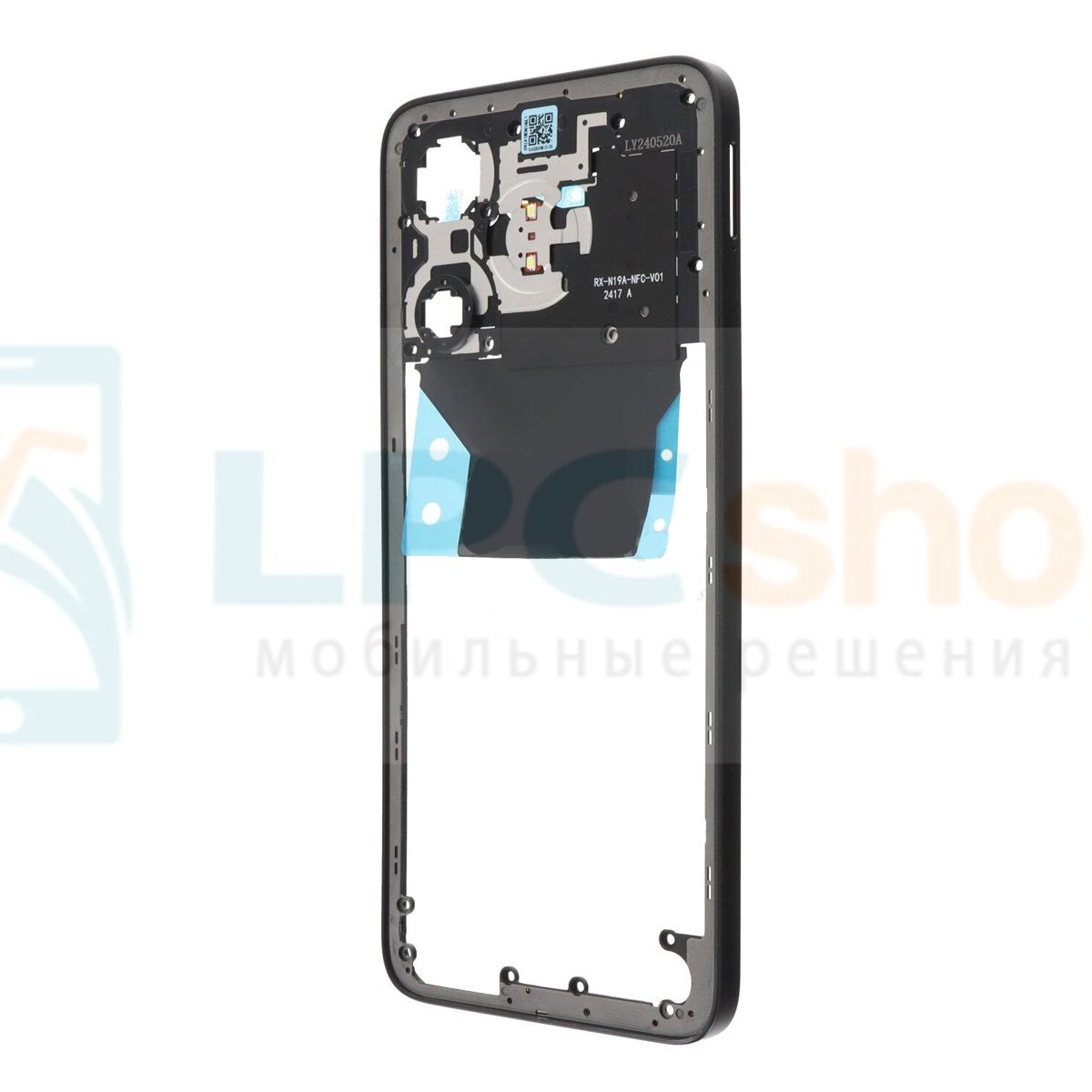 Средняя часть Xiaomi Redmi 13 4G / 5G Черная с NFC