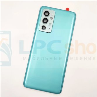 Крышка(задняя) для OnePlus 9RT Зеленая со стеклом камеры - OR