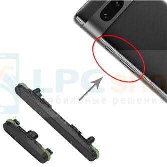 Толкатель кнопки включения и громкости Google Pixel 7 Черный