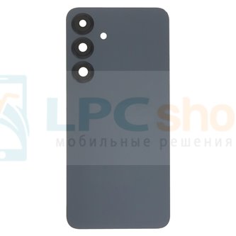 Крышка(задняя) для Samsung S25 Plus S936 со стеклом камеры Черная