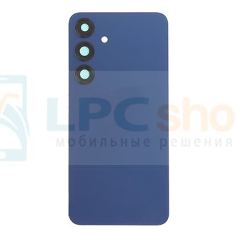 Крышка(задняя) для Samsung S25 Plus S936 со стеклом камеры Синий