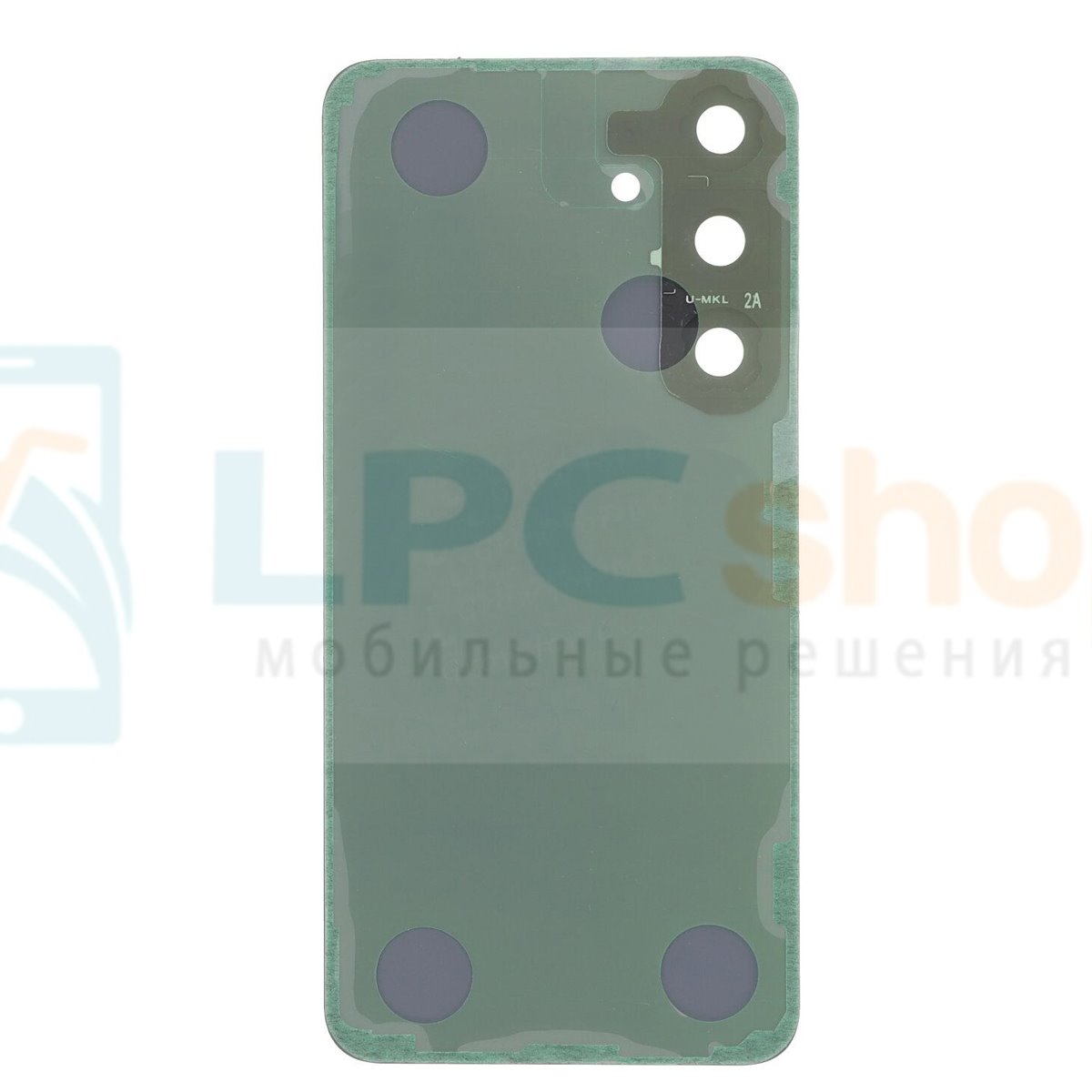 Крышка(задняя) для Samsung S25 Plus S936 со стеклом камеры Синий