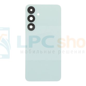 Крышка(задняя) для Samsung S25 Plus S936 со стеклом камеры Зеленая
