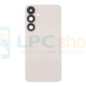 Крышка(задняя) для Samsung S25 Plus S936 со стеклом камеры Розовый