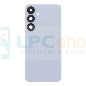 Крышка(задняя) для Samsung S25 Plus S936 со стеклом камеры Голубая
