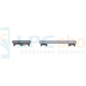 Толкатель кнопки включения и громкости Xiaomi 12T / 12T Pro Серебро