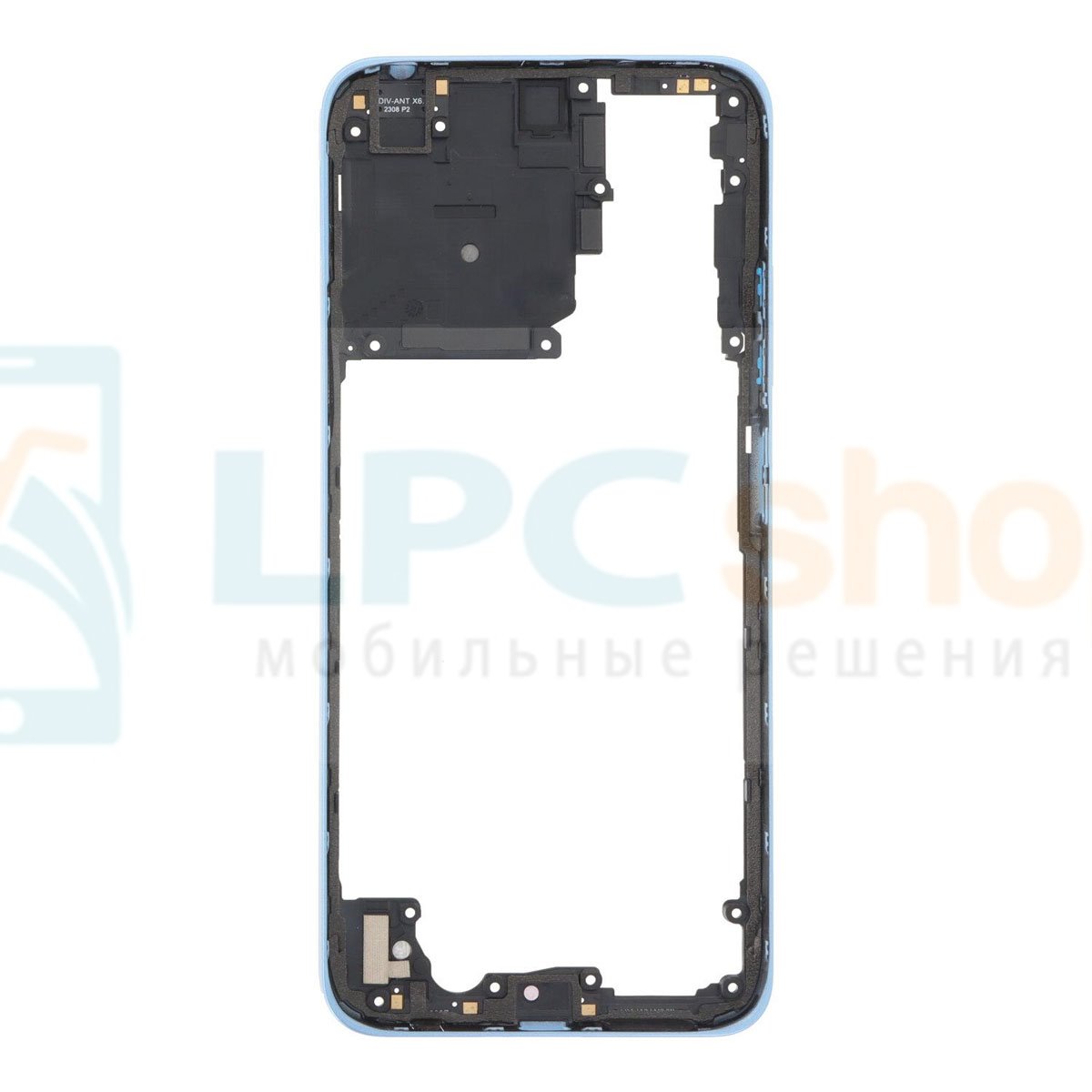 Средняя часть Xiaomi Redmi Note 12S Синий (без NFC)