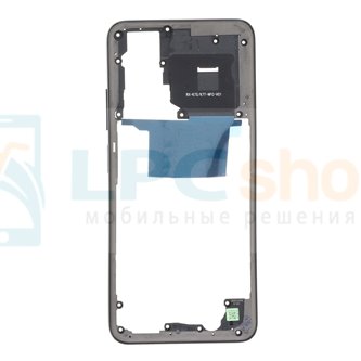 Средняя часть Xiaomi Redmi Note 11 / Note 11S 4G Черная (с NFC)