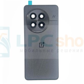 Крышка(задняя) OnePlus 13 Черная со стеклом камеры