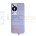 Крышка(задняя) для Huawei P60 Pro со стеклом камеры Фиолетовая - ОРИГ