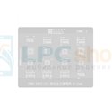 AMAOE BGA Трафарет (EMMC2) EMMC / EMCP / UFS - 0.15mm