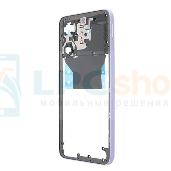 Средняя часть Xiaomi Redmi 13 4G / 5G Фиолетовая с NFC и вспышкой