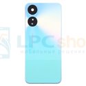 Крышка(задняя) Oppo A58 5G Зеленый с рамкой (без NFC)