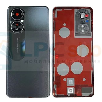 Крышка(задняя) Oppo A58 4G CPH2577 Черная со стеклом камеры