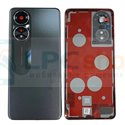 Крышка(задняя) Oppo A58 4G CPH2577 Черная со стеклом камеры